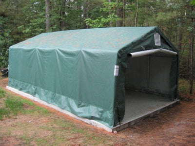 Rhino Shelter 12’W x 40’L x 8’H – (Extended House Style)