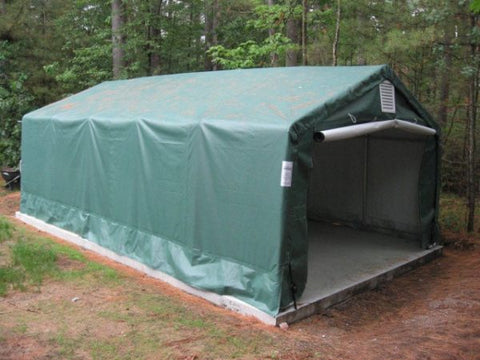 Image of Rhino Shelter 10’W x 20’L x 8’H – (House Style)