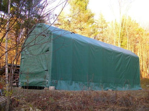 Image of Rhino Shelter 12’W x 24’L x 10’H (Barn Style)