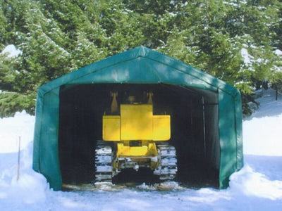 Rhino Shelter 12’W x 24’L x 8’H – (House Style)