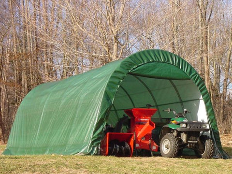 Image of Rhino Shelter 12’W x 20’L x 8’H – Round Style