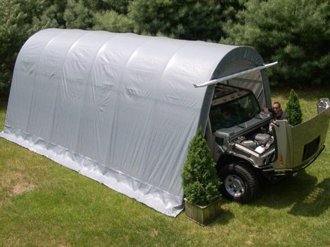 Image of Rhino Shelter 14’W x 24’L x 10’H – (Round Style)
