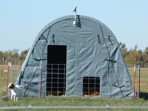 Image of Rhino Shelter 14’W x 30’L x 12’H – (Utility Building)