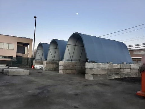 Image of Rhino Shelter 14’W x 30’L x 12’H – (Utility Building)