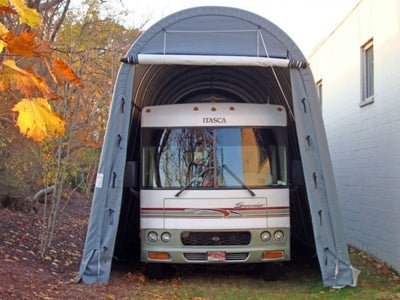 Rhino Shelter 14’W x 36’L x 15’H-(RV/Boat Garage)