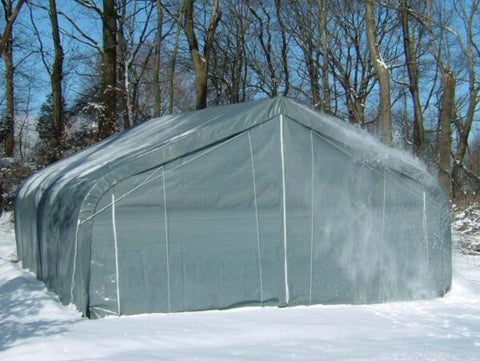 Image of Rhino Shelter 22’W x 48’L x 12’H-Joined