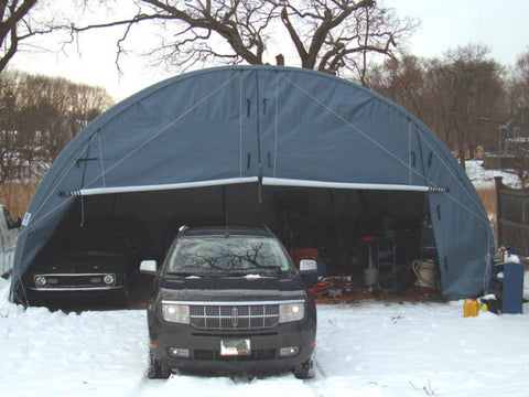 Image of Rhino Shelter 30’W x 30’L x 15’H – (Round Style)