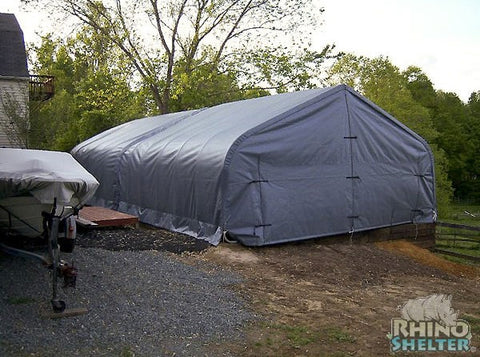 Image of Rhino Shelter 22’W x 48’L x 12’H-Joined