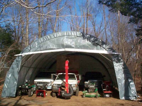 Image of Rhino Shelter 30’W x 30’L x 15’H – (Round Style)