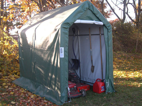 Image of Rhino Shelter 5’W x 10’L x 8’H – Storage Shed