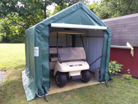 Image of Rhino Shelter 8’W x 8’L x 8’H – (House Style)