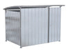 Vestil Galvanized Multi Duty Shed with Front Doors 95-1/2 In. x 120 In. x 90-1/16 In. Silver