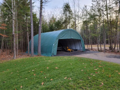 Rhino Shelter 30’W x 30’L x 15’H – (Round Style)