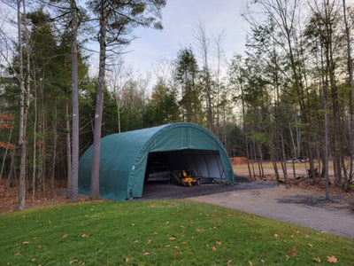 Rhino Shelter 30’W x 30’L x 15’H – (Round Style)